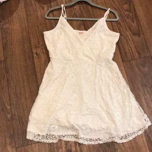 White lace sundress